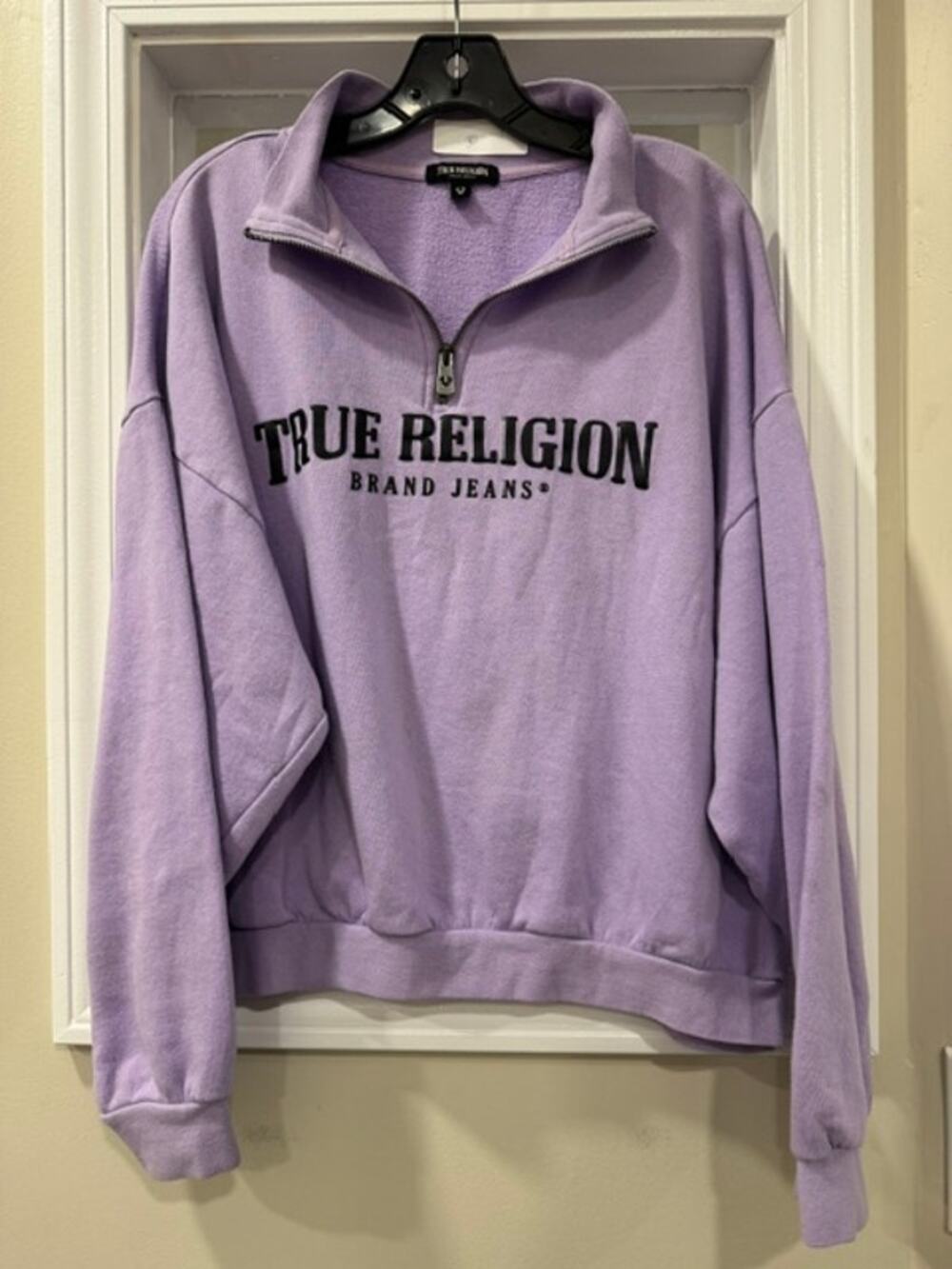 True Religion 1/4 Zip Sweatshirt